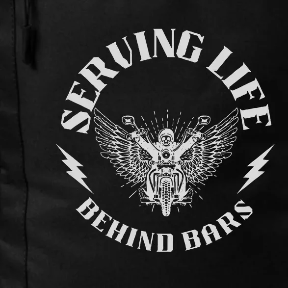 Serving Life Behind Bars Motorcycle Apparel Motorcycle Daily Commute Backpack