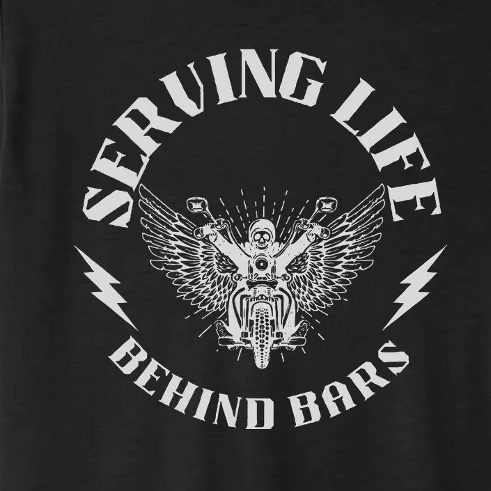 Serving Life Behind Bars Motorcycle Apparel Motorcycle ChromaSoft Performance T-Shirt