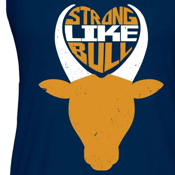 Strong Like Bull Ladies Essential Flowy Tank