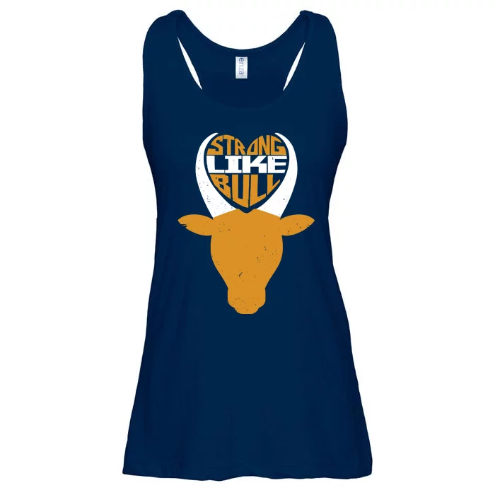 Strong Like Bull Ladies Essential Flowy Tank