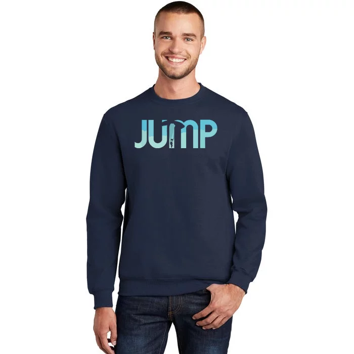 Skydiving Love Base Jumping Shirts For Skydivers Tall Sweatshirt