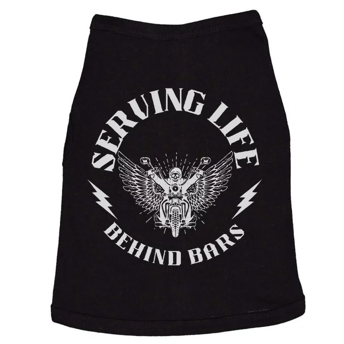 Serving Life Behind Bars Motorcycle Apparel Motorcycle Doggie Tank