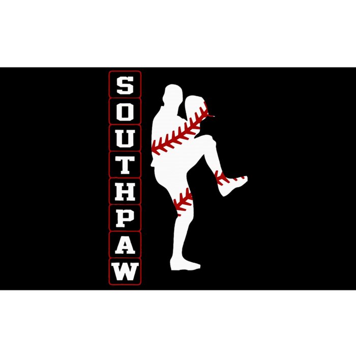 Southpaw Lefty Baseball Left Handed Funny Pitcher Player Fan Bumper Sticker