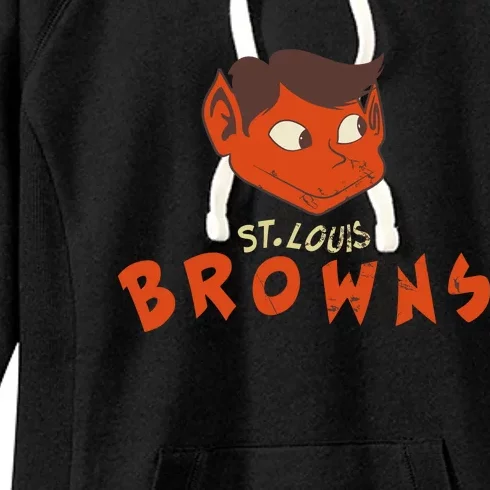 St. Louis Browns Major League Baseball Team 1902 Women's Fleece Hoodie