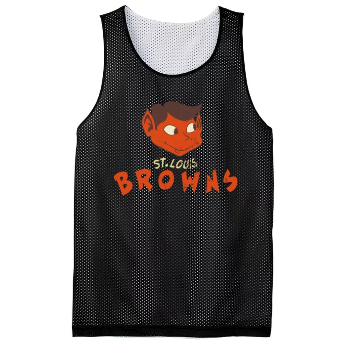 St. Louis Browns Major League Baseball Team 1902 Mesh Reversible Basketball Jersey Tank