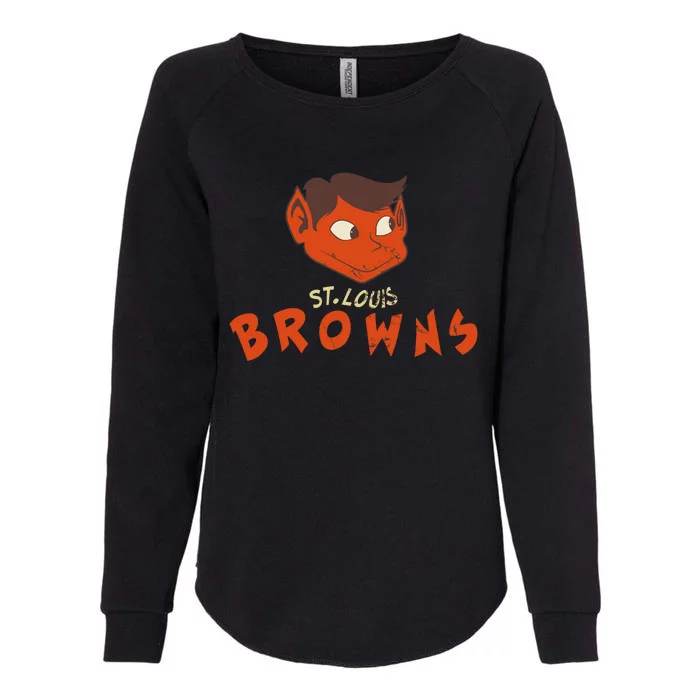 St. Louis Browns Major League Baseball Team 1902 Womens California Wash Sweatshirt