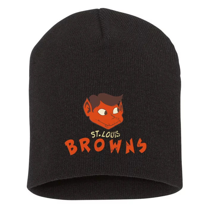 St. Louis Browns Major League Baseball Team 1902 Short Acrylic Beanie