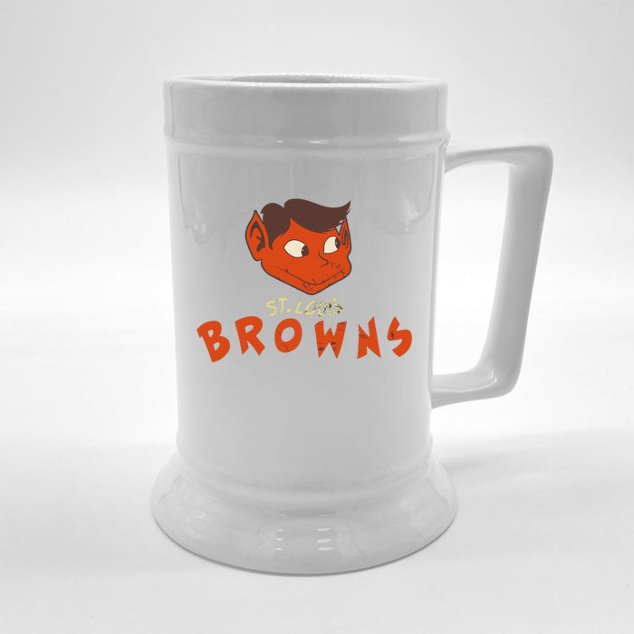 St. Louis Browns Major League Baseball Team 1902 Front & Back Beer Stein