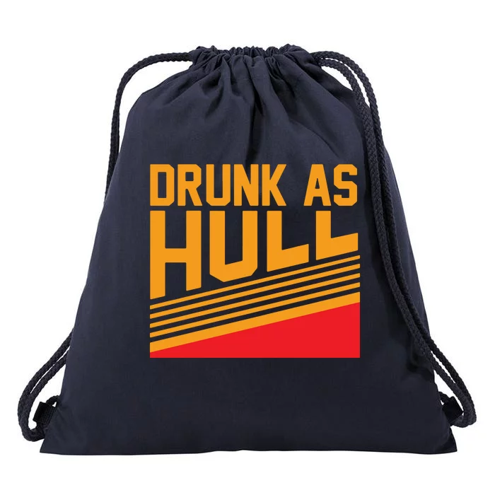 St Louis Blues Drunk As Hull St Louis Hockey Drawstring Bag