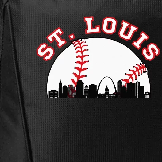 St. Louis Baseball St. Louis MO Cityscape STL Skyline City Backpack