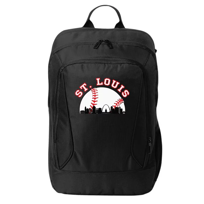 St. Louis Baseball St. Louis MO Cityscape STL Skyline City Backpack