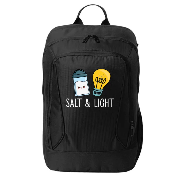 Salt & Light Be Ye Salt Bible Verses Matthew 51316 Christ City Backpack