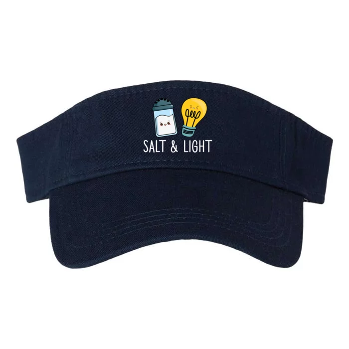 Salt & Light Be Ye Salt Bible Verses Matthew 51316 Christ Valucap Bio-Washed Visor