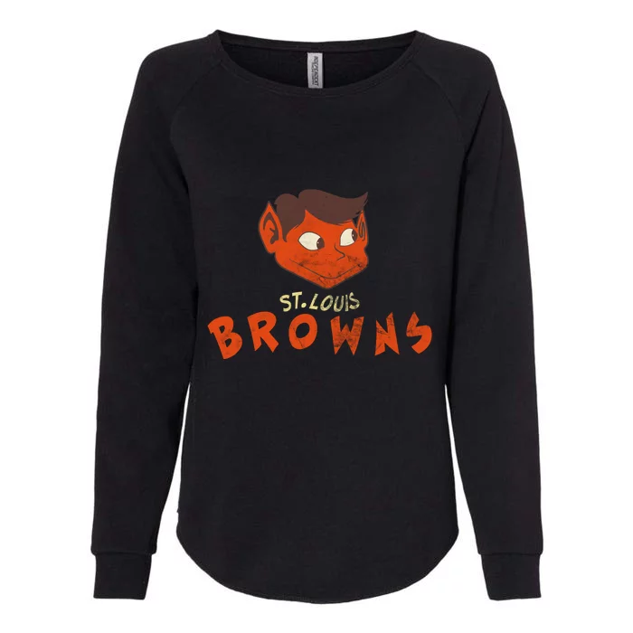 St. Louis Browns Baseball Team 1902 Womens California Wash Sweatshirt