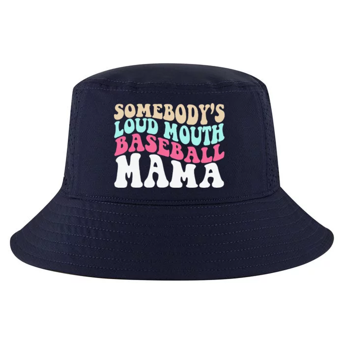 SomebodyS Loudmouth Baseball Mama Mothers Day Baseball Mom Cool Comfort Performance Bucket Hat