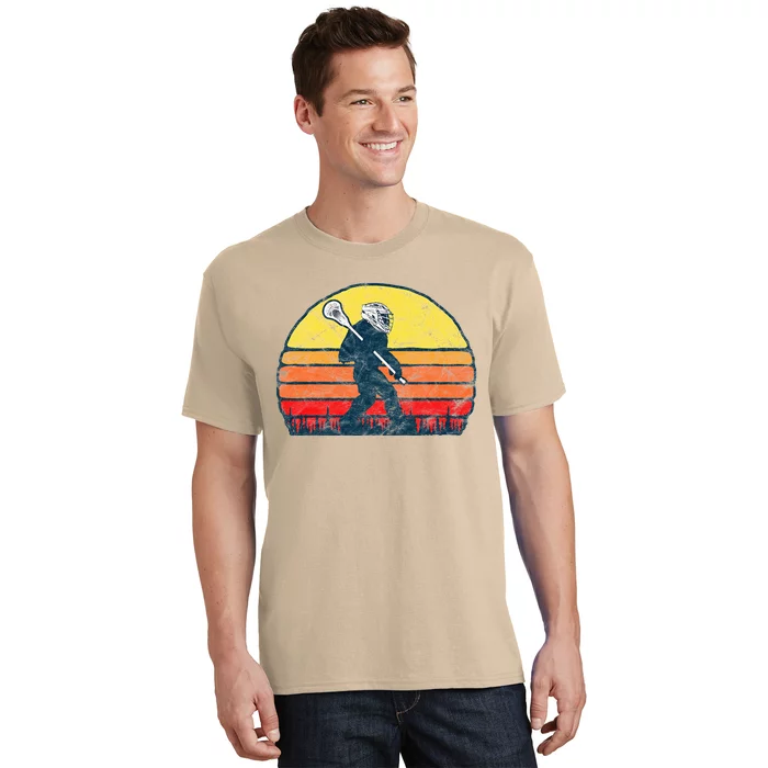 Sasquatch Lax Bigfoot Lacrosse T-Shirt