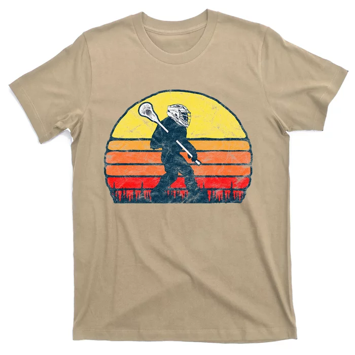 Sasquatch Lax Bigfoot Lacrosse T-Shirt