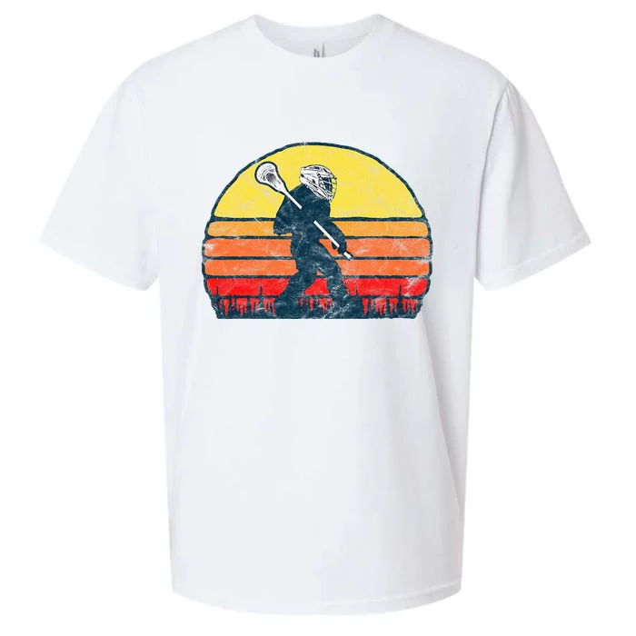 Sasquatch Lax Bigfoot Lacrosse Sueded Cloud Jersey T-Shirt