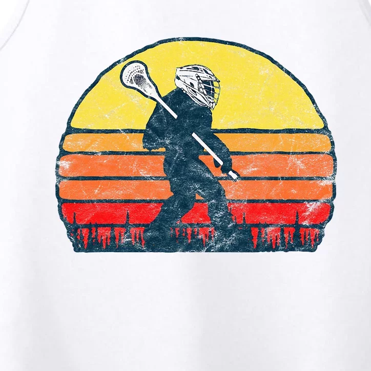 Sasquatch Lax Bigfoot Lacrosse Performance Tank