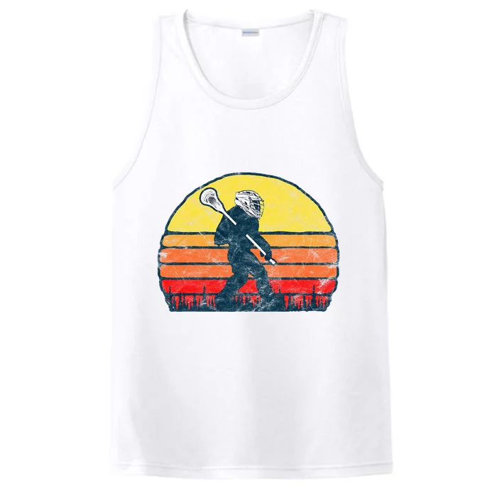 Sasquatch Lax Bigfoot Lacrosse Performance Tank