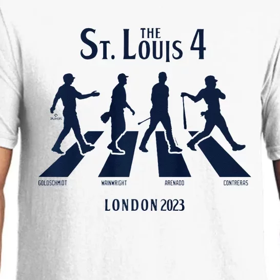 St Louis Baseball London Crosswalk Pajama Set