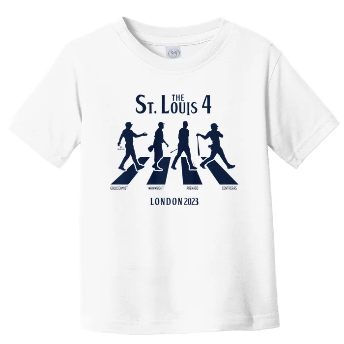 St Louis Baseball London Crosswalk Toddler T-Shirt