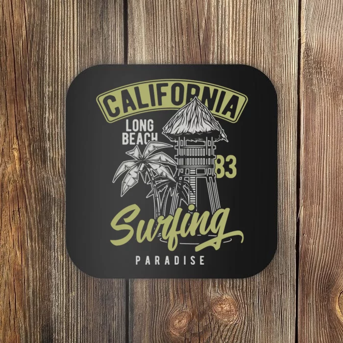 Surfing Long Beach California Coaster