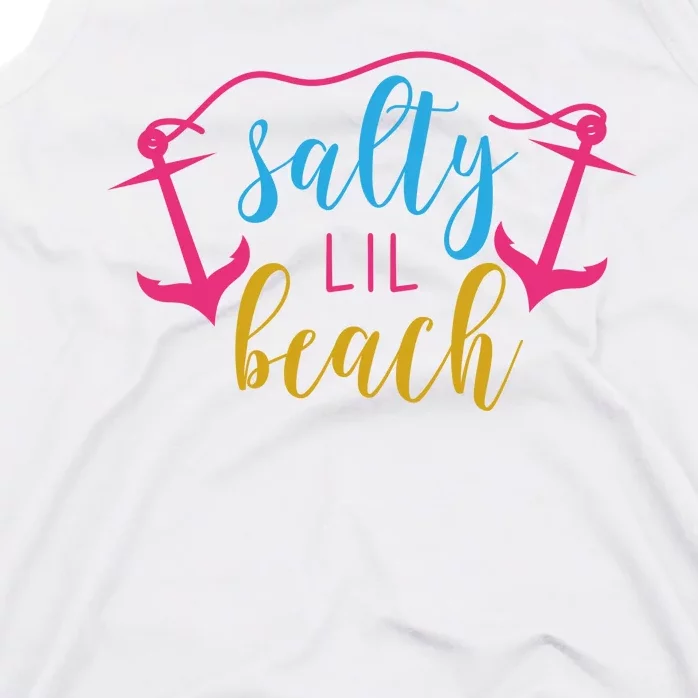 Salty Lil Beach Funny Vacation Tank Top