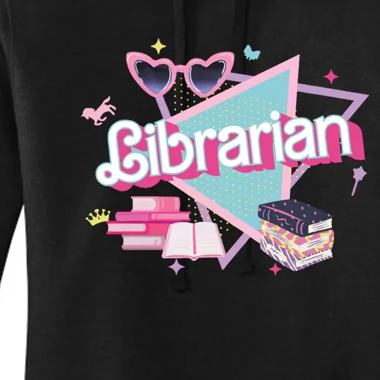 School Librarian Book Lover Women's Pullover Hoodie