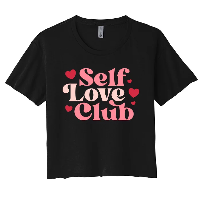 Self Love Club Women's Crop Top Tee