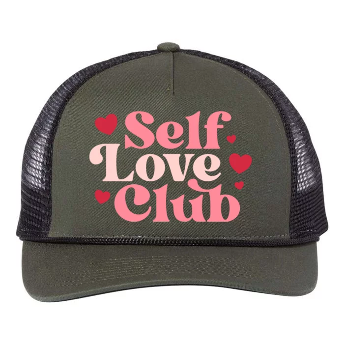 Self Love Club Retro Rope Trucker Hat Cap