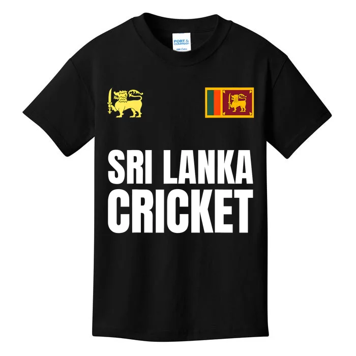 Sri Lanka Cricket 2024 Sri Lankan Cricket Jersey Kids T-Shirt