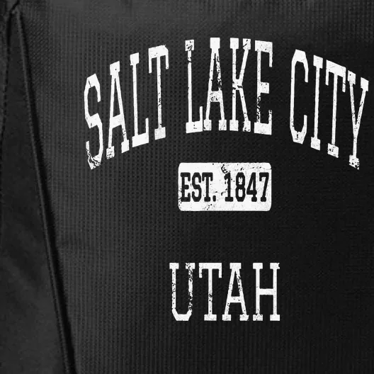 Salt Lake City Utah Ut City Backpack