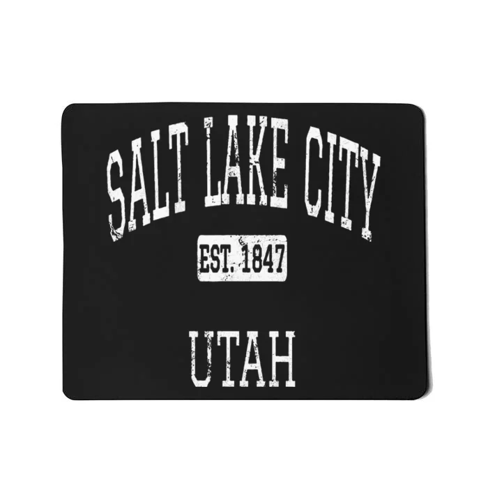 Salt Lake City Utah Ut Mousepad