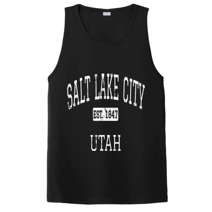 Salt Lake City Utah Ut Performance Tank