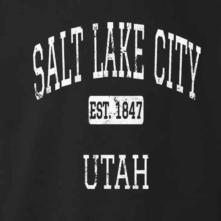 Salt Lake City Utah Ut Toddler Hoodie