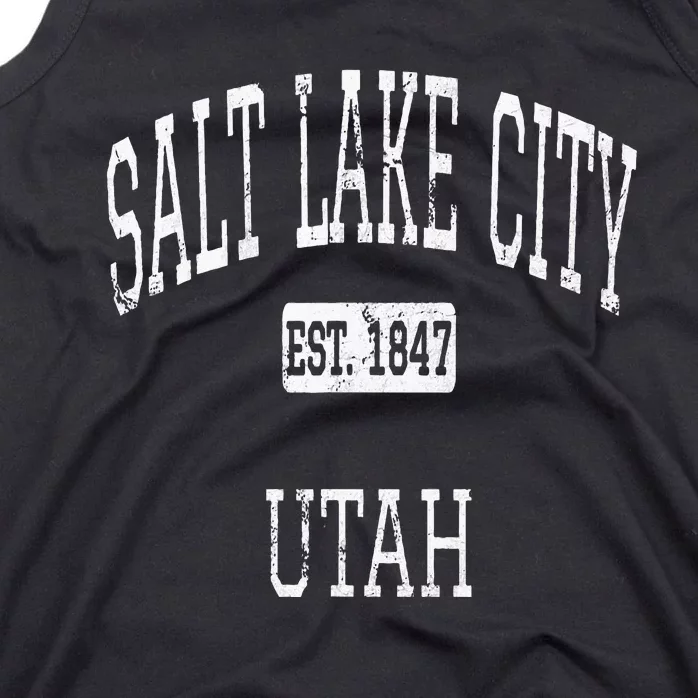 Salt Lake City Utah Ut Tank Top