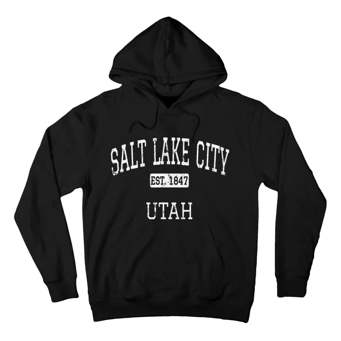 Salt Lake City Utah UT Vintage Hoodie