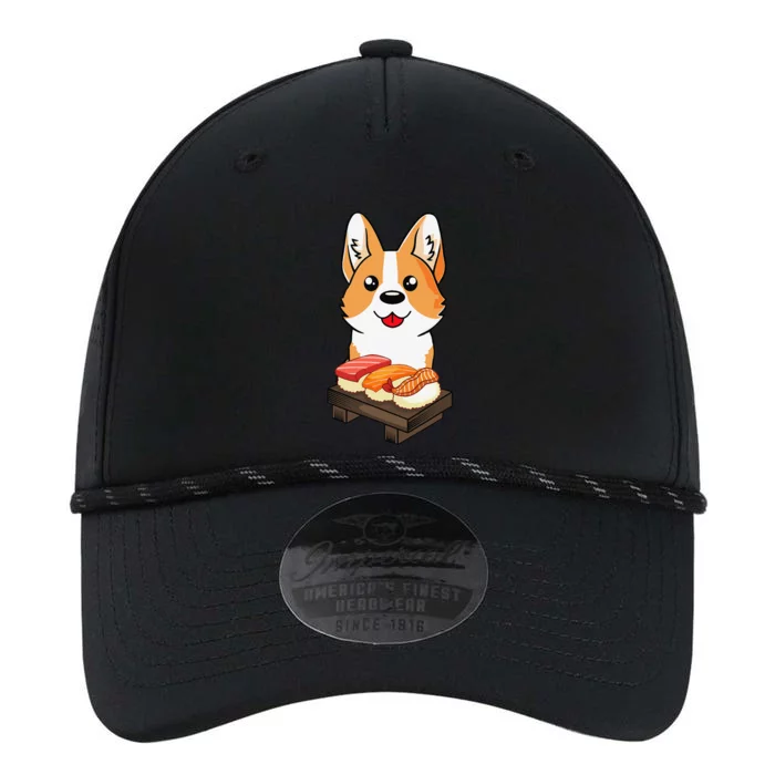 Sushi Life Corgi Dog Lover Kawaii Japanese Anime Gift Performance The Dyno Cap