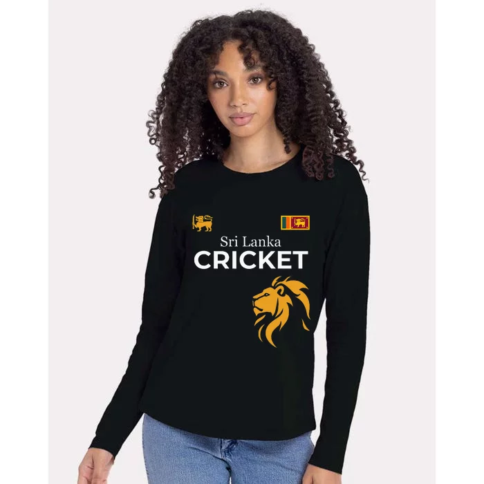 Sri Lanka Cricket Perfect For Lankan Cricket Fans Womens Cotton Relaxed Long Sleeve T-Shirt