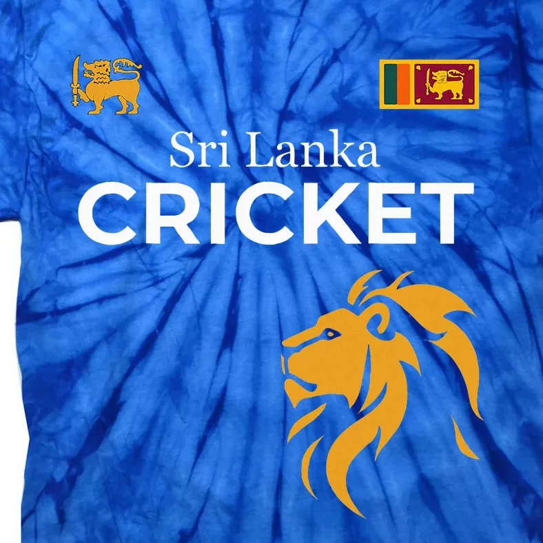 Sri Lanka Cricket Perfect For Lankan Cricket Fans Tie-Dye T-Shirt