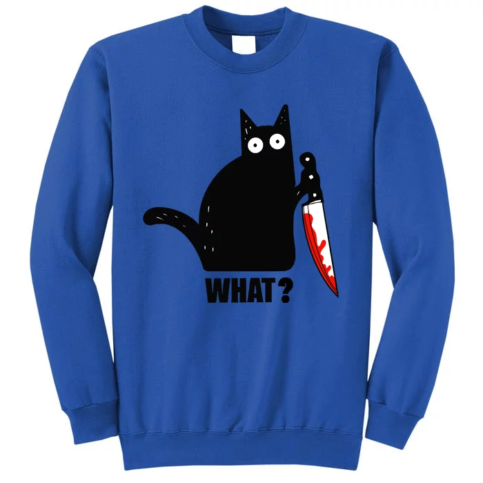 Spooky Lockdown Cat Tall Sweatshirt