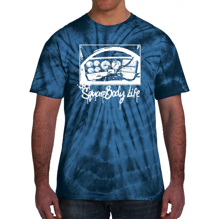 Squarebody Life C10 Classic Truck Squarebody Nation Tie-Dye T-Shirt