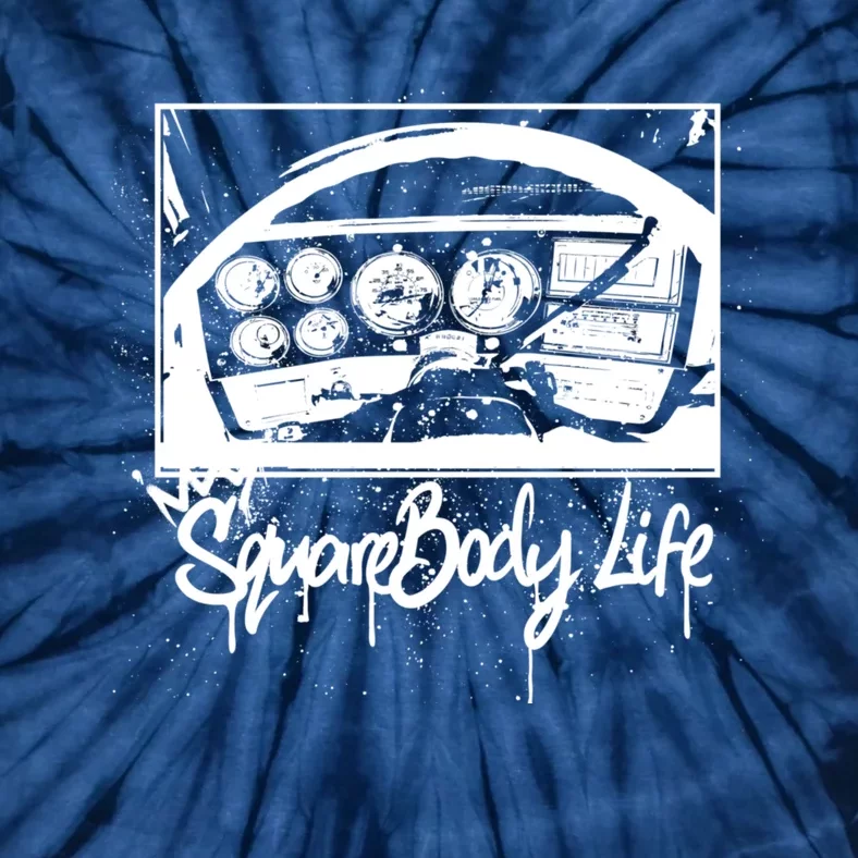 Squarebody Life C10 Classic Truck Squarebody Nation Tie-Dye T-Shirt