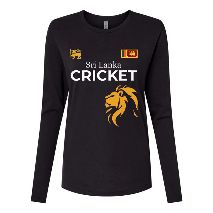 Sri Lanka Cricket Perfect For Lankan Cricket Fans Womens Cotton Relaxed Long Sleeve T-Shirt