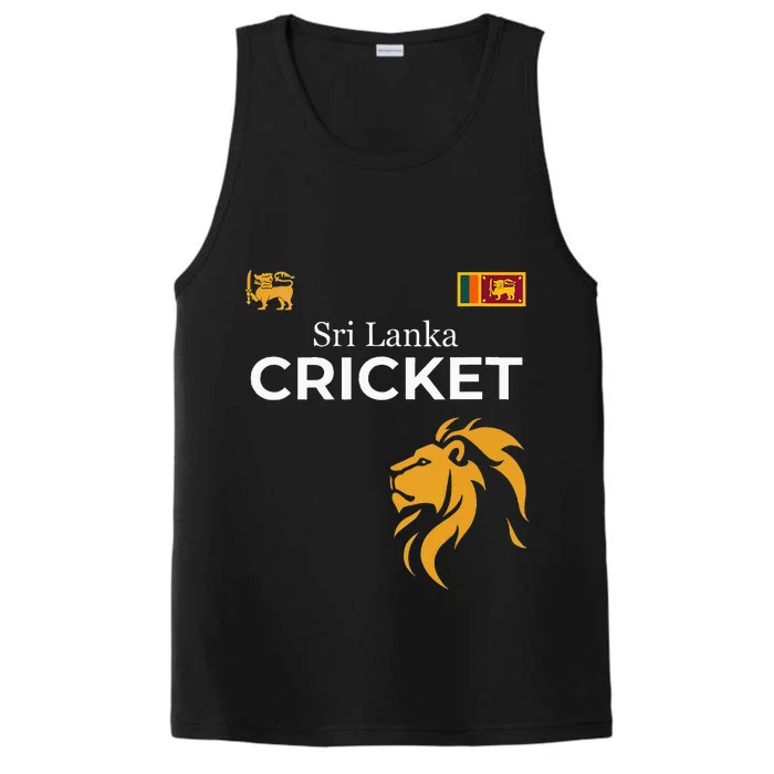 Sri Lanka Cricket Perfect For Lankan Cricket Fans Performance Tank