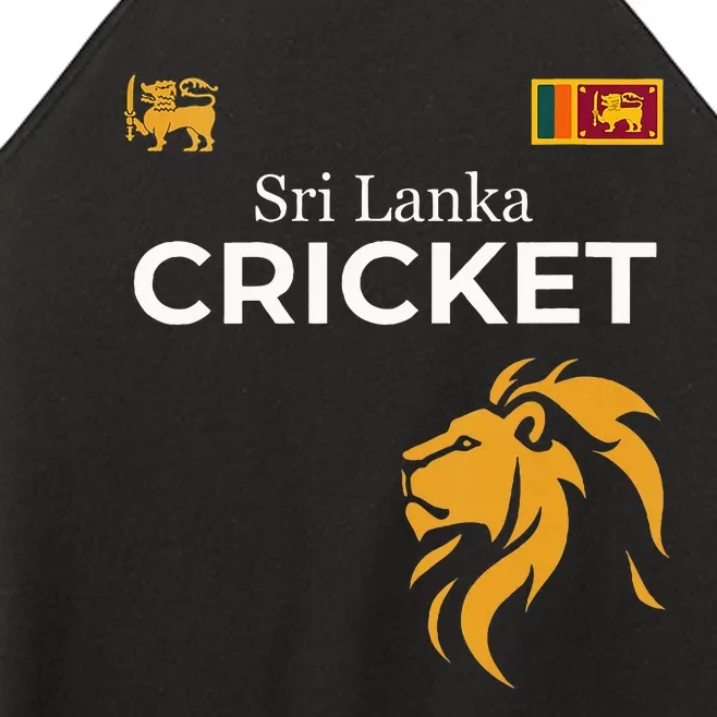 Sri Lanka Cricket Perfect For Lankan Cricket Fans Women’s Perfect Tri Rocker Tank