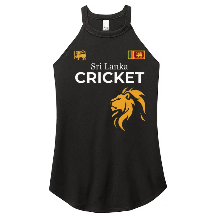 Sri Lanka Cricket Perfect For Lankan Cricket Fans Women’s Perfect Tri Rocker Tank