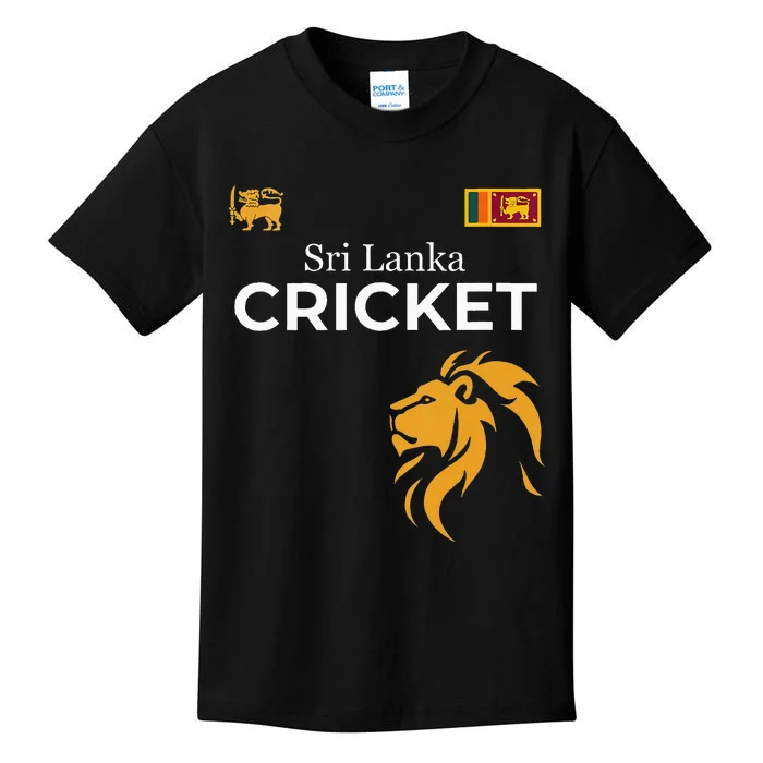 Sri Lanka Cricket Perfect For Lankan Cricket Fans Kids T-Shirt