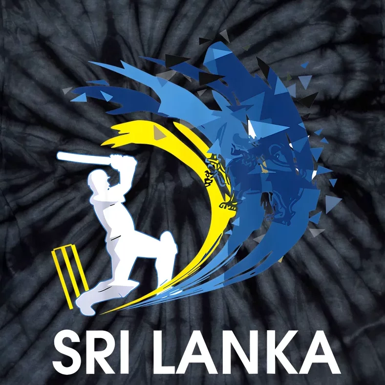 Sri Lanka Cricket 2024 Sri Lankan Cricket Jersey Tie-Dye T-Shirt